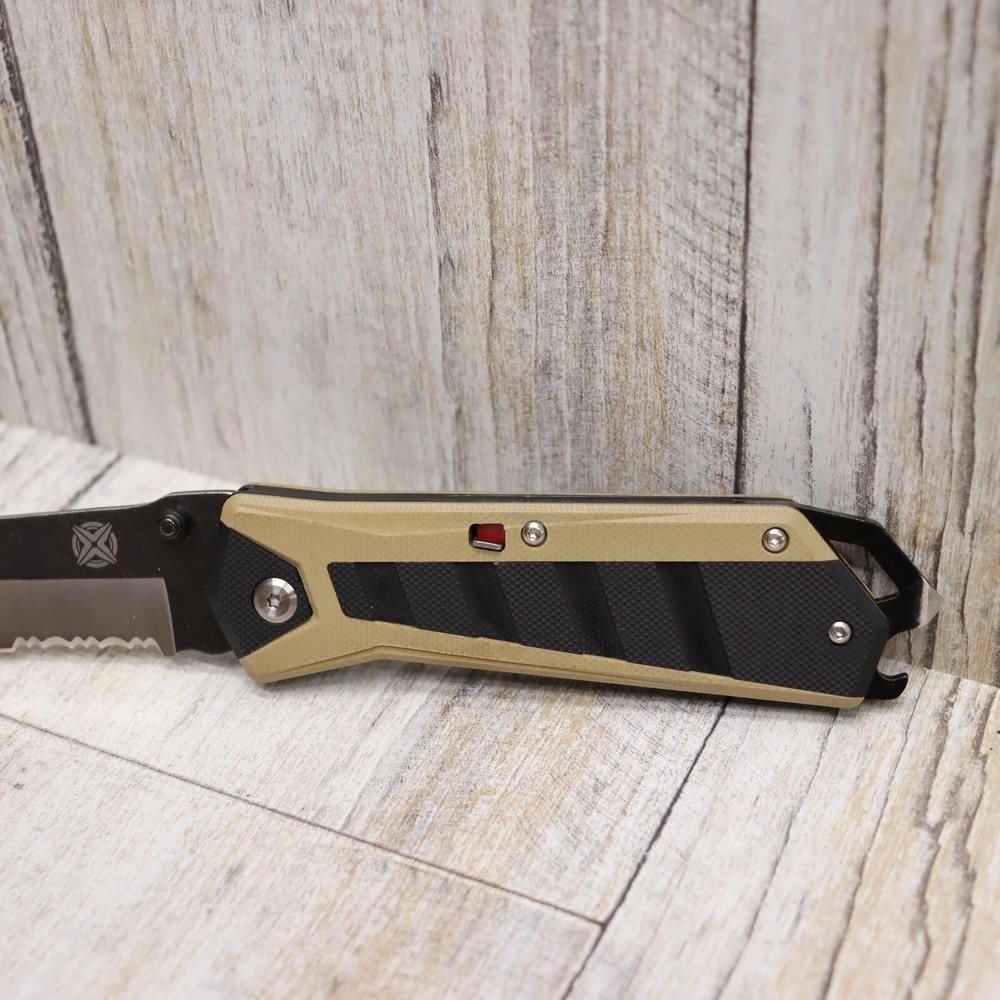 3" Spring Assisted Folding Pocket Knife Tactical Performance SS Blade G10 Handle