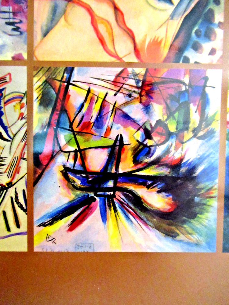 "2012 KANDINSKY CALENDAR" ~ ** MODERN / ABSTRACT / EXPRESSIONISM **#76 RARE!!