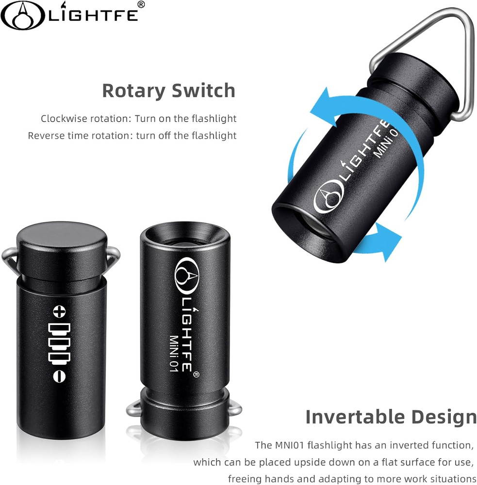 MINI01 Keychain Flashlight mini Keychain Light is Light, Small, and Bright (Mini