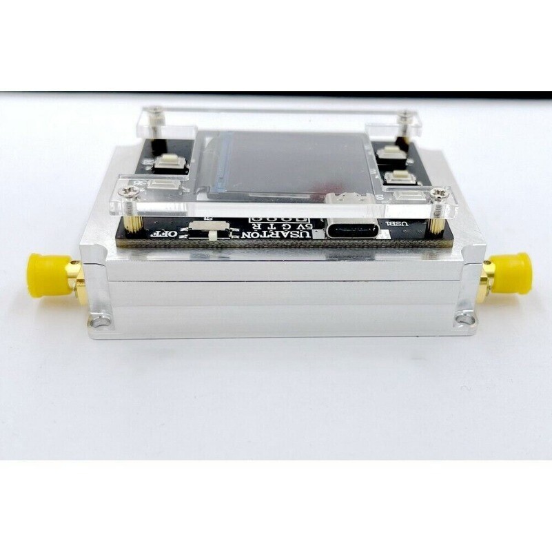 DC-6GHZ 90DB Programmable Attenuator Module RF Attenuator Step 0.25DB 1.3" OLED