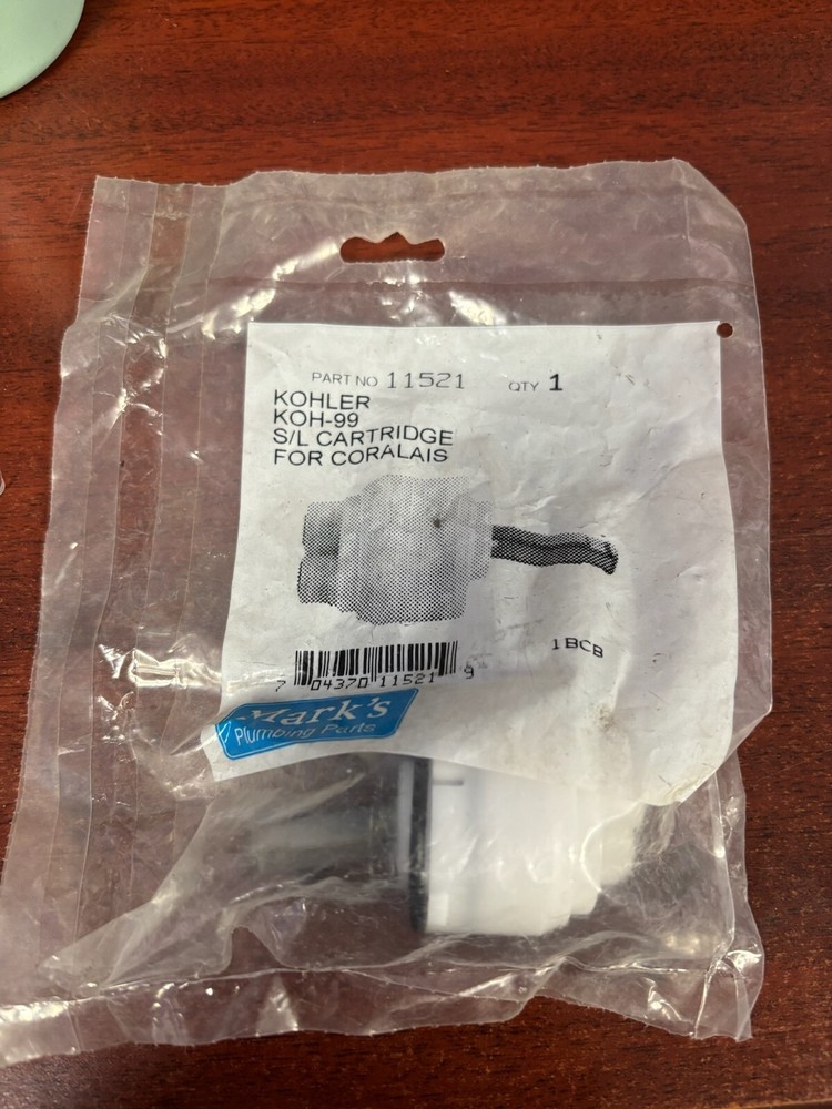 Kohler Gp30413 Single Control Valve Kit, Replacement.