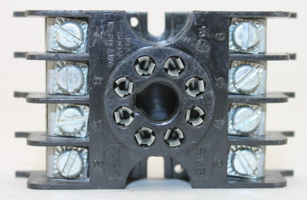 RDI SM8 8 Pin Relay Socket