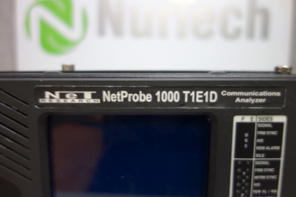 NET RESEARCH NETPROBE 1000 T1E1D Communications Analyzer