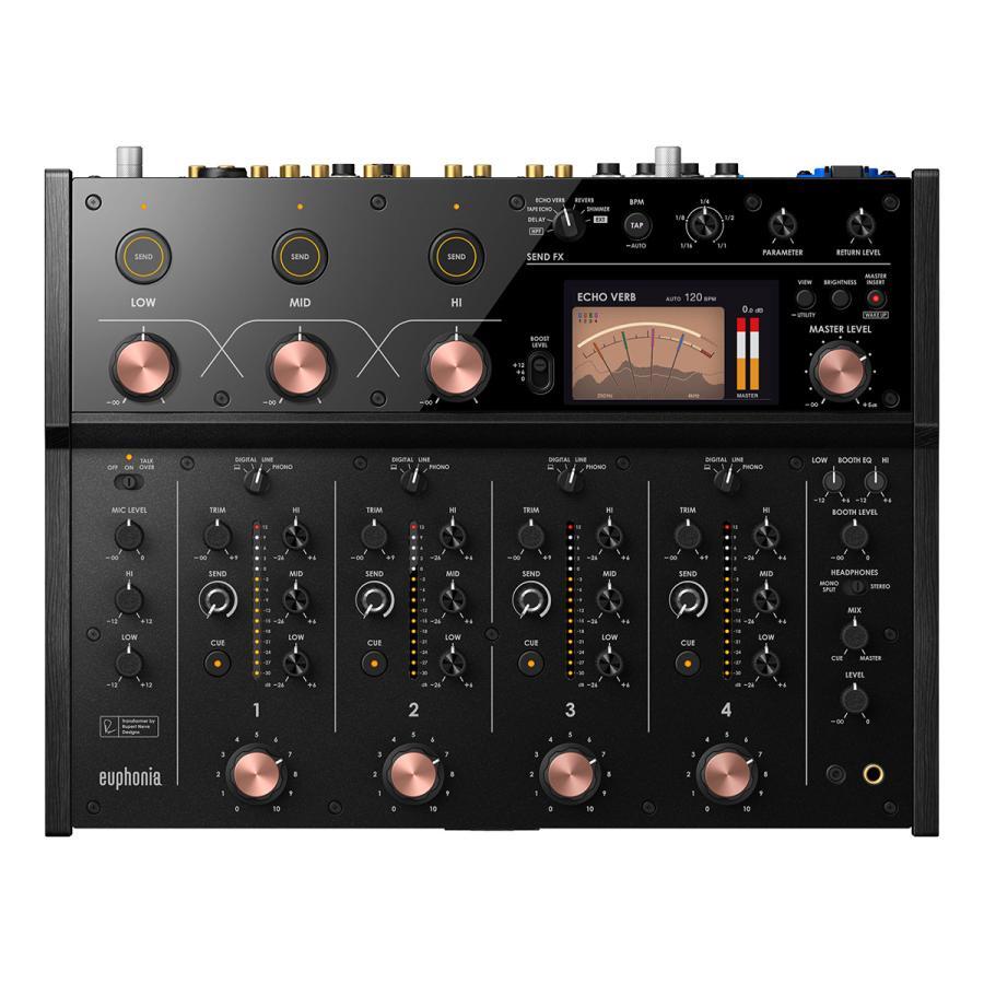 AlphaTheta euphonia Professional Rotary Mixer 4ch
