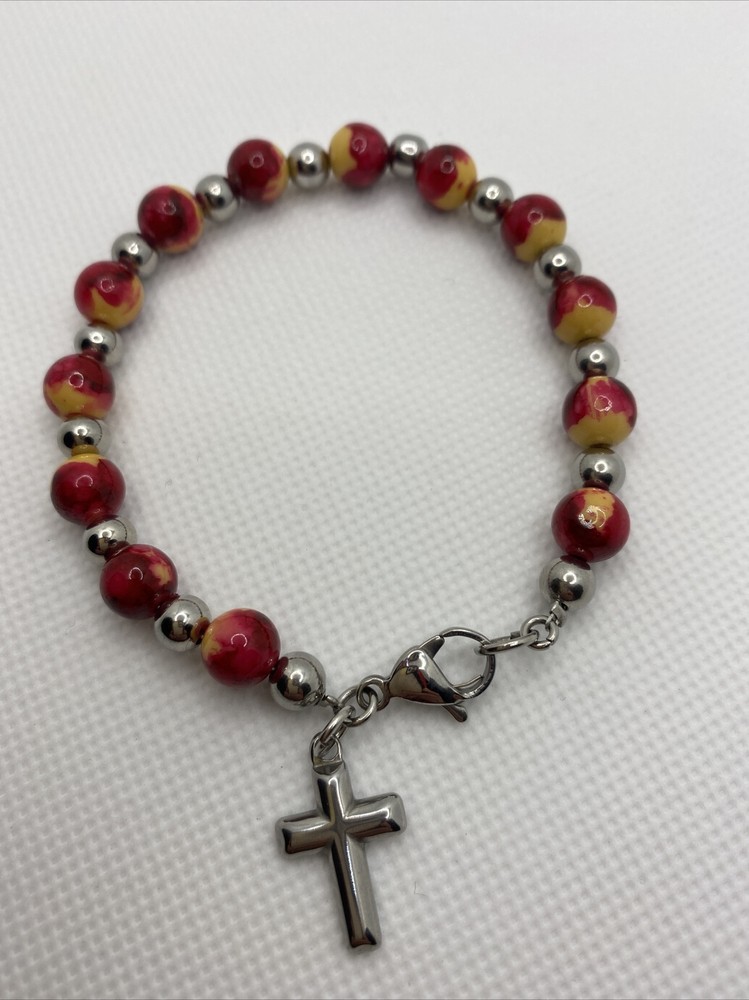 Cross handmade bracelet