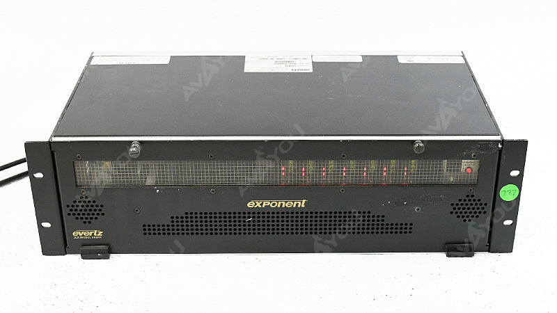 Evertz 500FR Exponent Frame w/ 7x 520DD-AESU Dolby E/AC-3 Decoder 1x PS