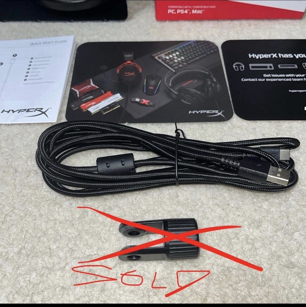 HyperX Quadcast S : FOR PARTS/DECORATION