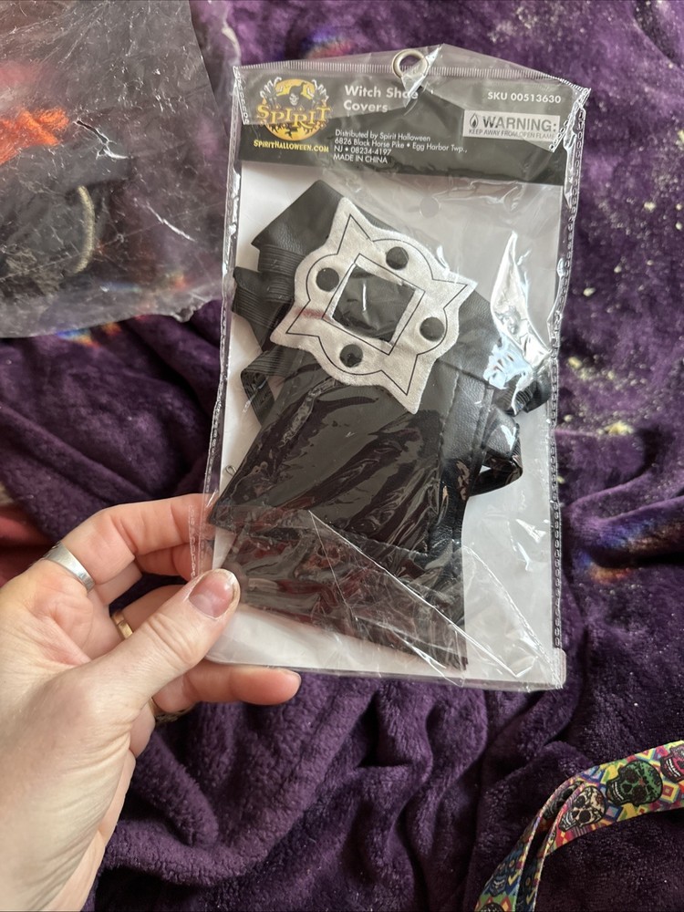 Witch Shoe Covers