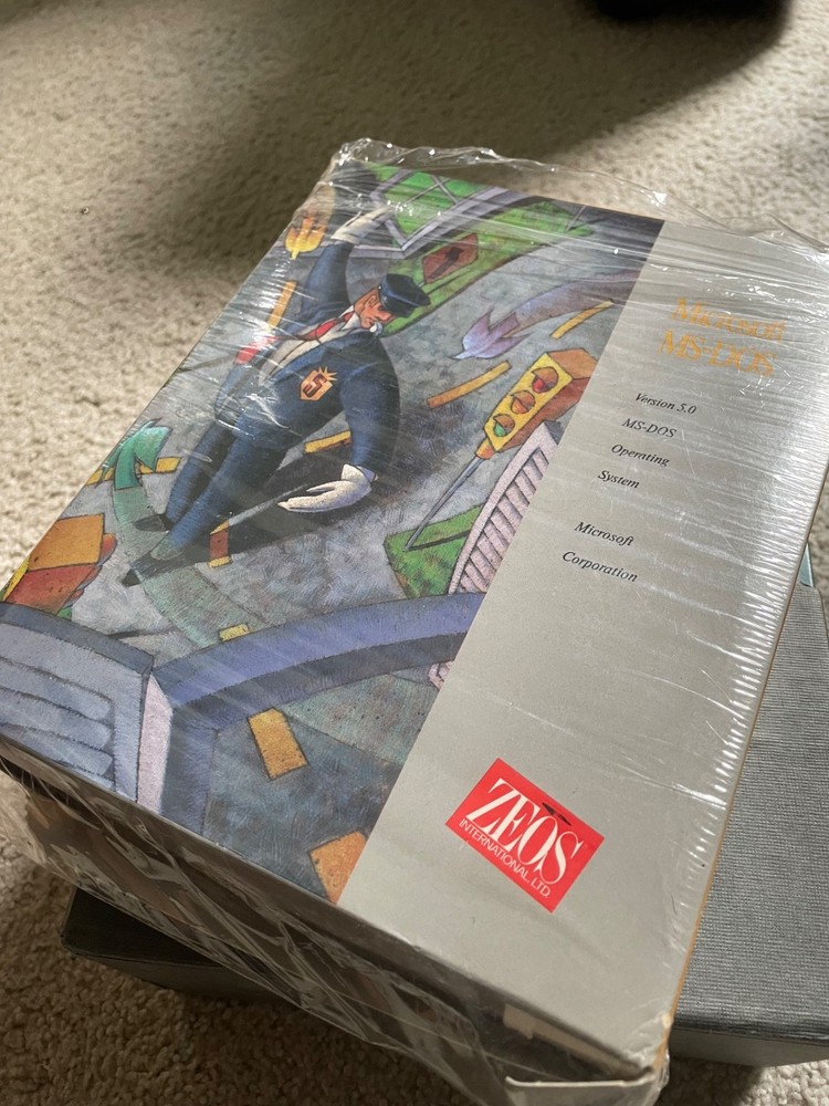 vintage 5.25 floppy disk microsoft/paradox software bundle