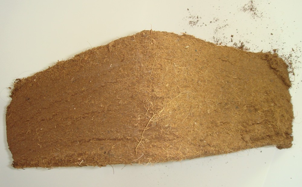 Natural Compressed Coco Coir Peat Brick, 4.1 kg/9.1 lb