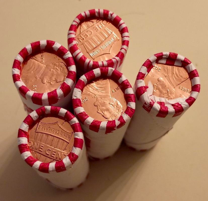 BU 2024-D Lincoln Penny Roll