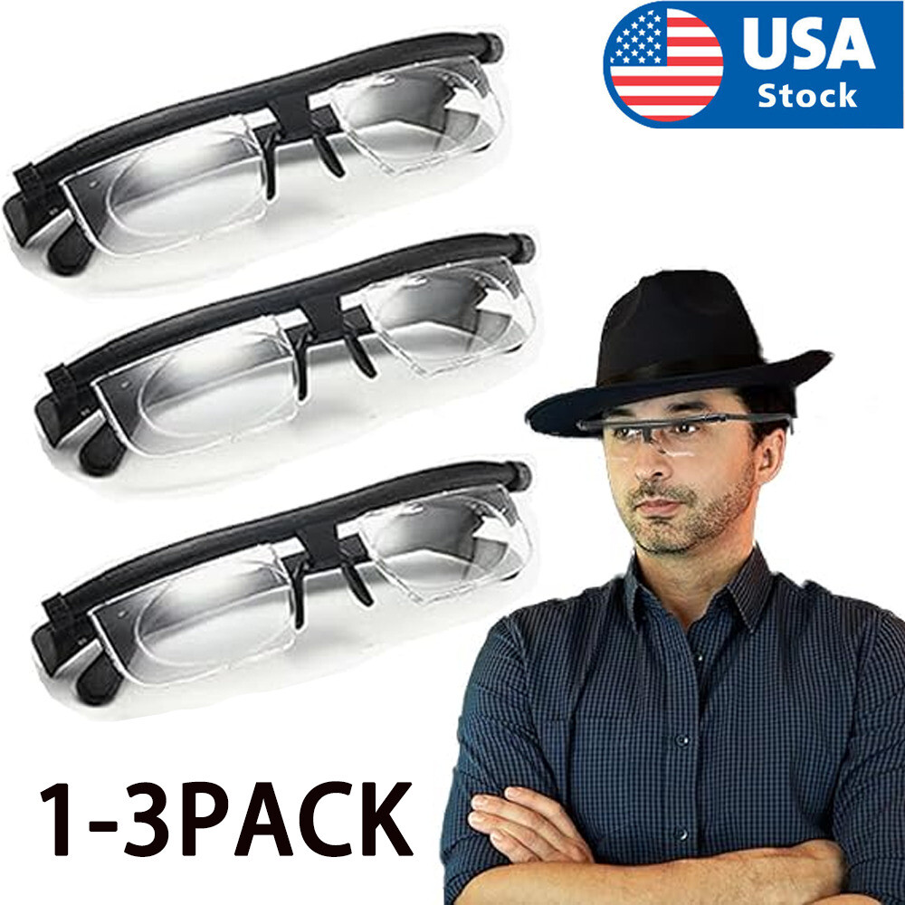 Flex Focal Adjustable Glasses - Flex Focus Adjustable Glasses Dial Vision US