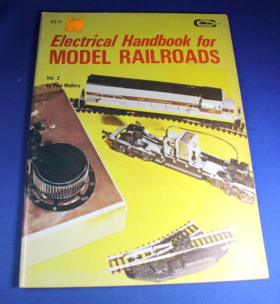 5 Book Lot - Toy Train Reference Books - Scenery; Electrical; Bench Work - Used