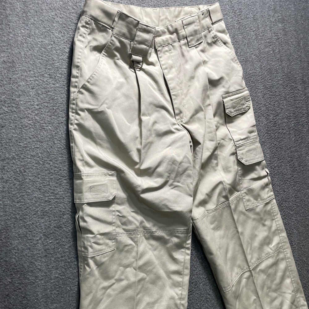 Tact Gear Take Command Tactical Pants Size 34 Medium Regular Tan Khaki Cotton