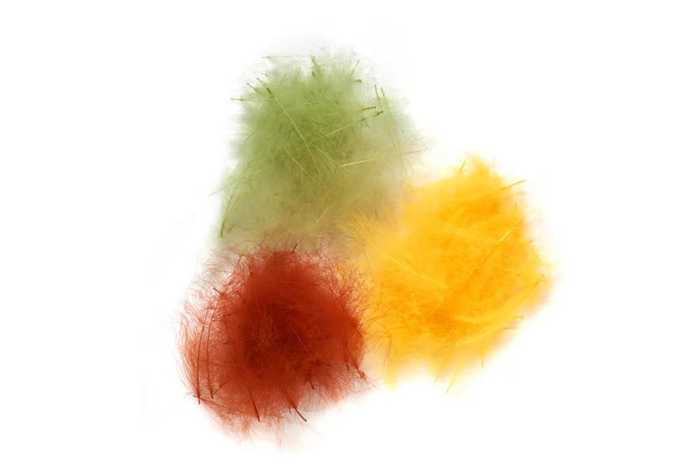 Fulling Mill CDC Feathers - 1g Pack