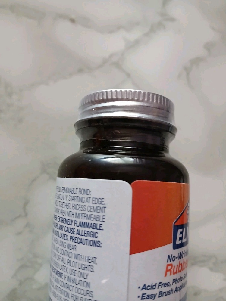 Elmer's Rubber Cement 4 oz Pack of 6