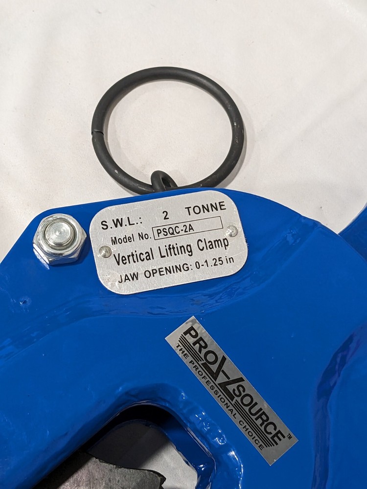 PRO-SOURCE 4,000 Lb Capacity Locking E Clamp 0 to 1-1/4" Grip PSQC-2A