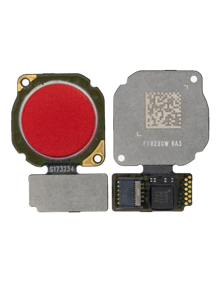 Fingerprint Reader With Flex Cable Compatible For Huawei Honor 8X Red
