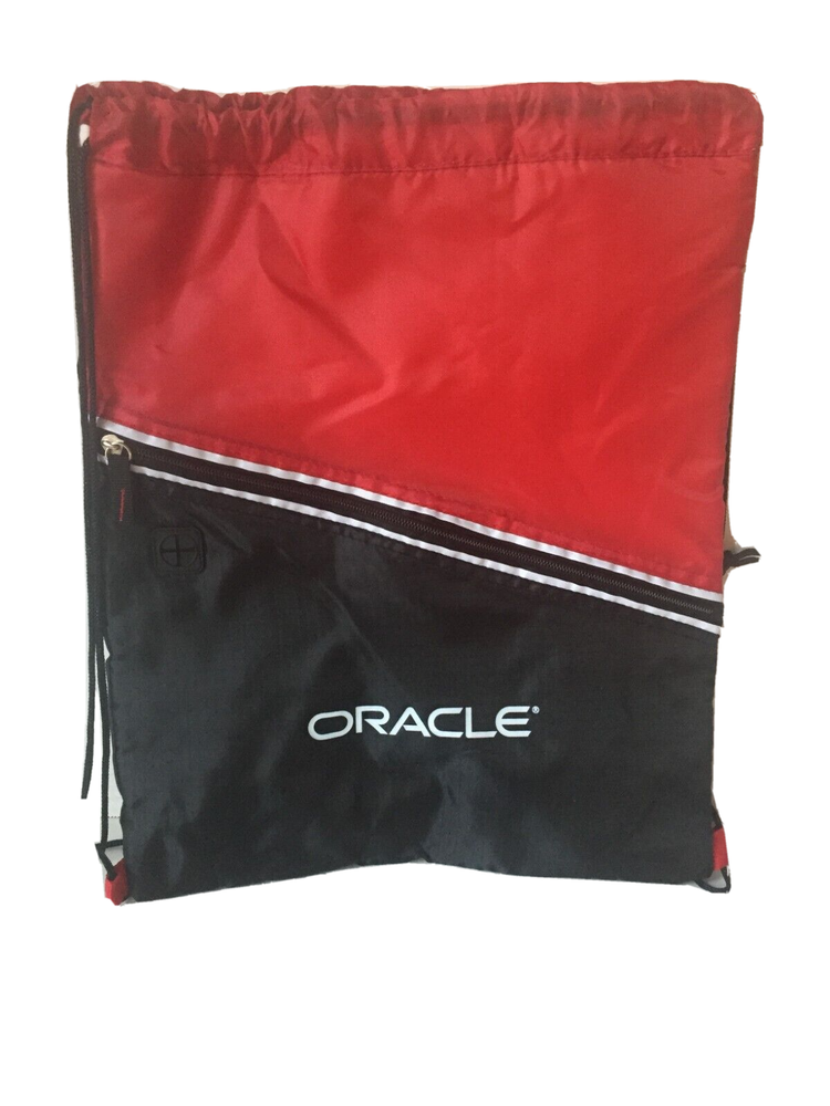Oracle Corporation 13" x 16" DRAWSTRING BACKPACK Sackpack