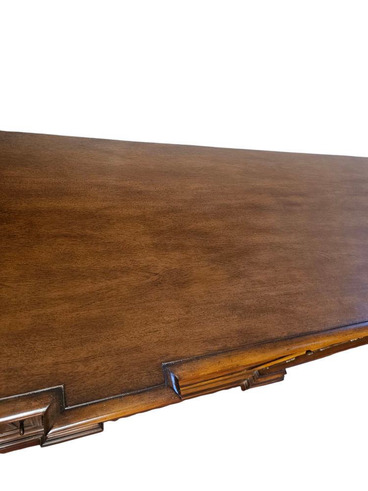 Ethan Allen Marquetry Sideboard Buffet Console Server Lombardy