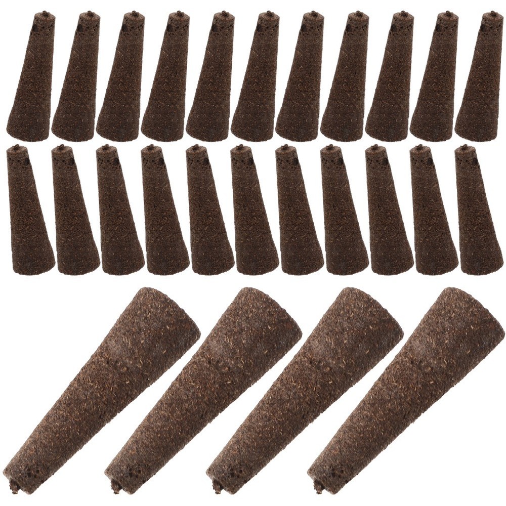 50Pcs Cone Shape Hydroponic Sponges Cultivate Vegetable