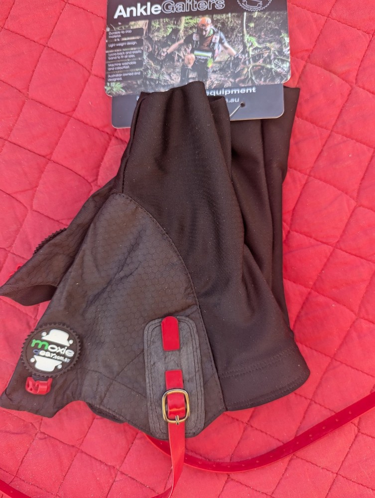 Ankle Gaiters Black Small