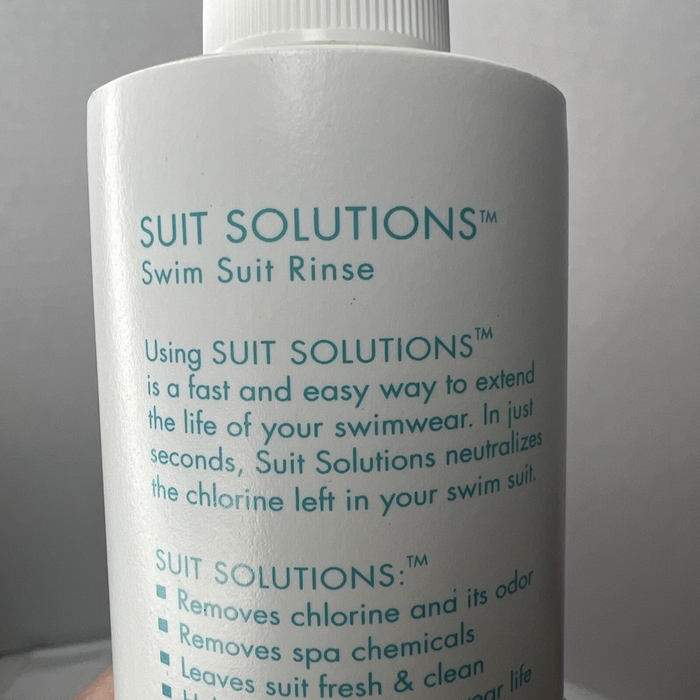 Summer Solutions Suit Solutions- Fine Swimsuit Rinse - 8 fl oz- New