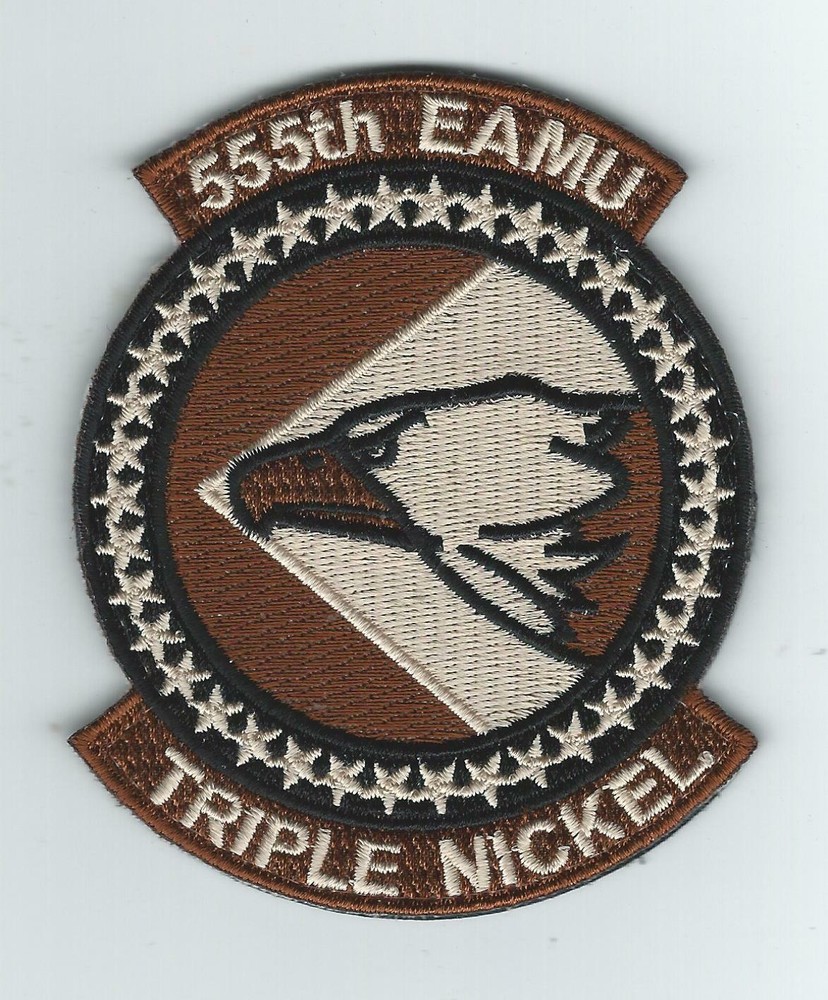 555th EAMU (THEIR LATEST) desert patch