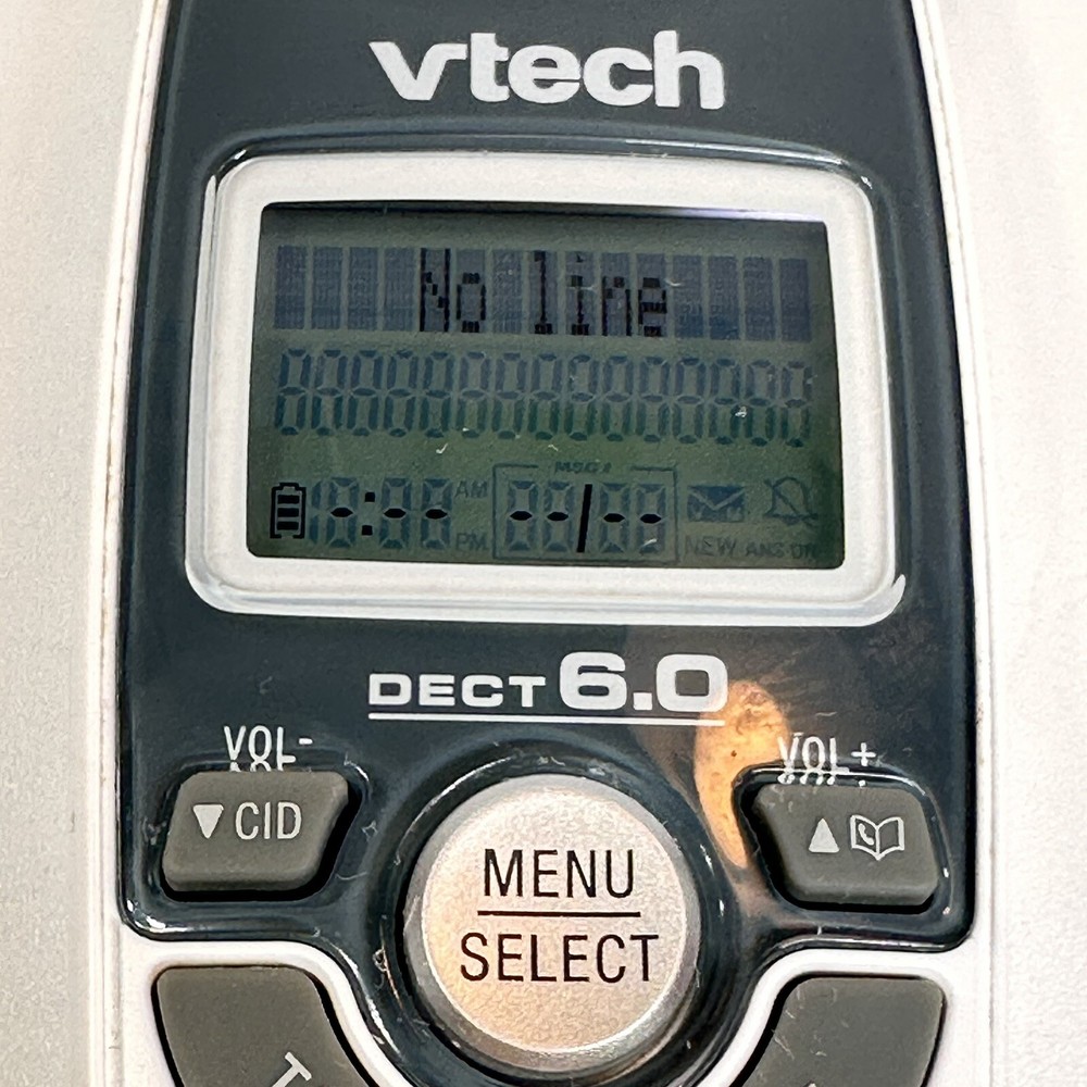 Vtech CS6114 DECT 6.0 1 Handset Cordless Telephone