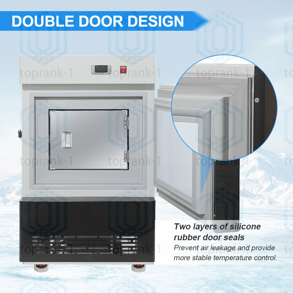 Ultra Low Temp Lab Freezer 30L 1.06cuft -86℃ For Lab Cryogenic Sample Storage