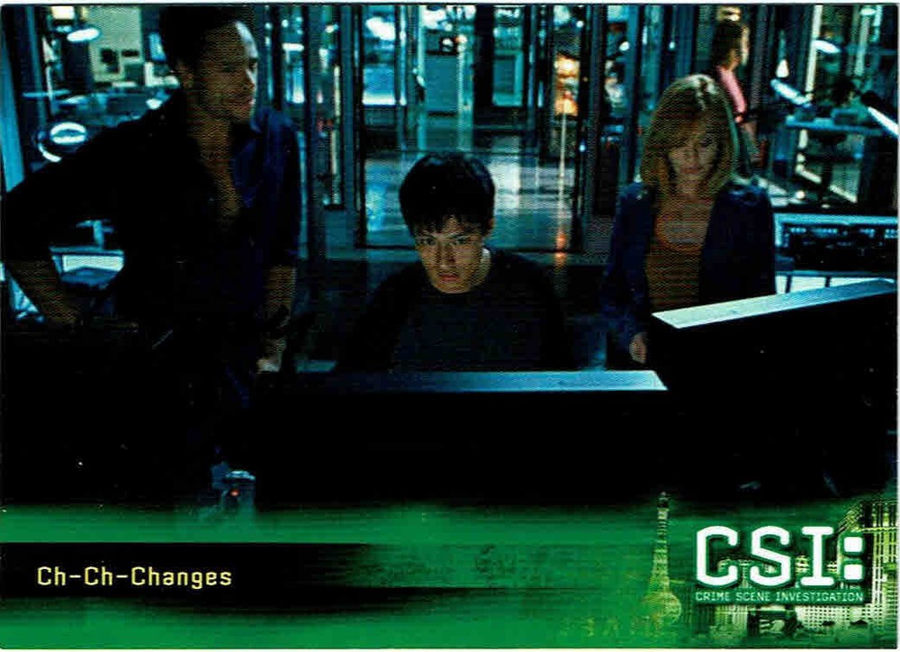 GARY DOUGDAN - Warrick Brown - CSI - Autograph Trading Card