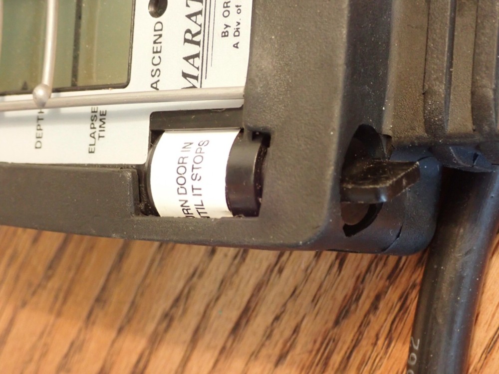 Vintage Orca Marathon Scuba Computer with SPG. Not Fully Tested