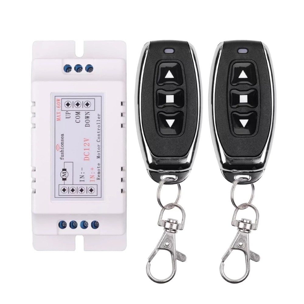 Motor Wireless Remote 12V Switch 2 Channel RF433MHz Remote Control Universal