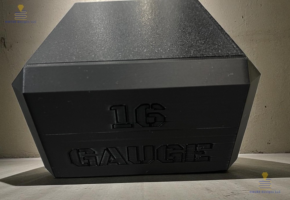 16ga Shotgun Shell Storage Box Case - 24rd Round - Multiple Colors Available!