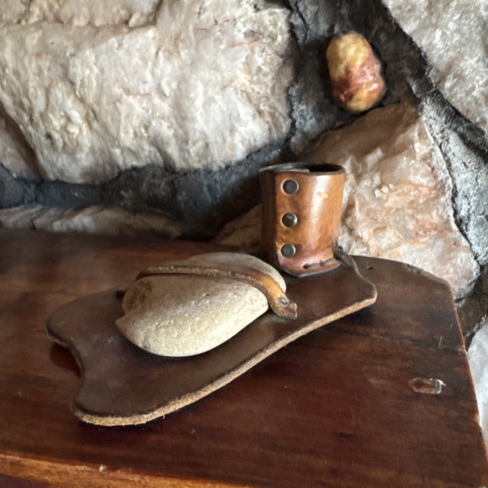 Match Holder Rustic Cowboy Art Western Handmade