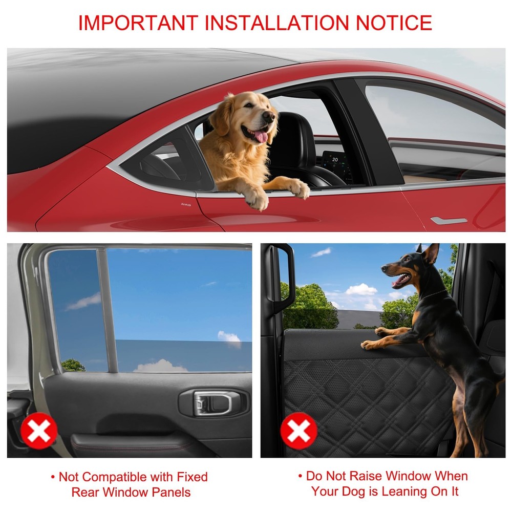 Door Protector from Dog Scratching– 20% Larger Designed Dog for 𝐓&