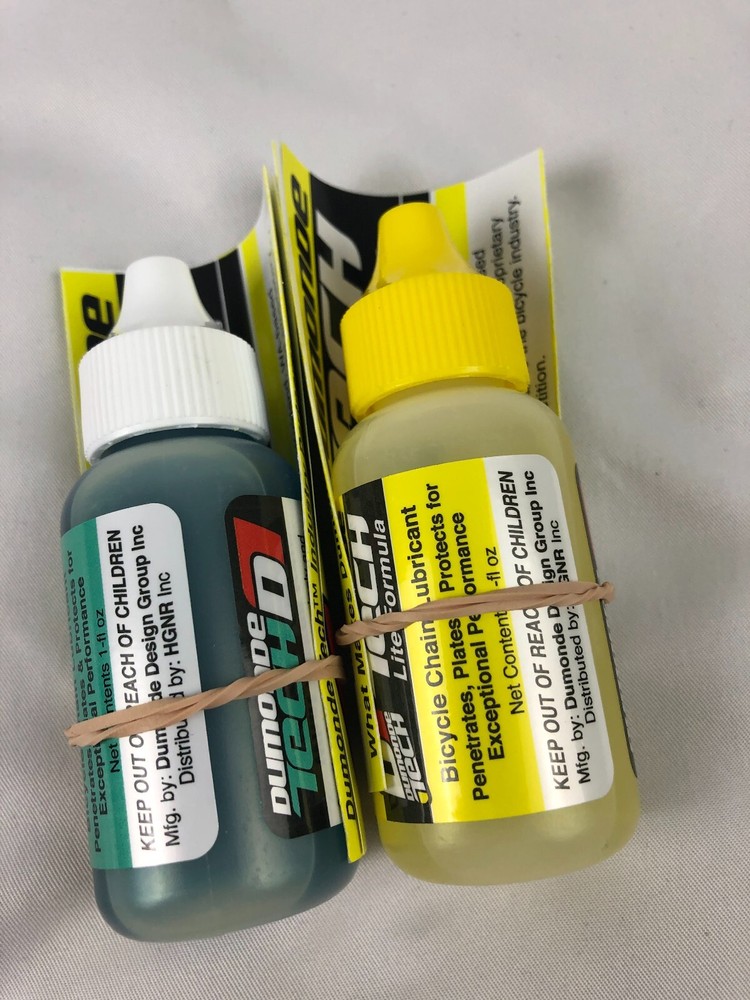 2 Pack Dumonde Tech Lube 1oz Starter Pack Lite & Original