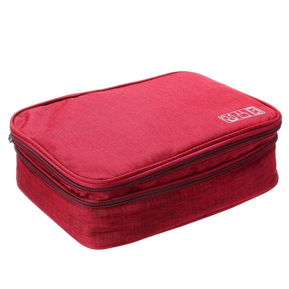 Portable Electronics Travel Organizer Digital Storage Bag USB Cable Charger Case