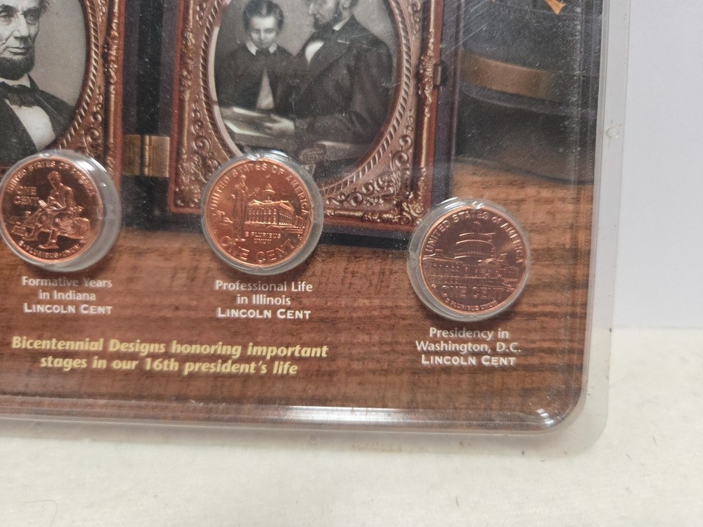 2009 Lincoln Cent Anniversary Set New Unopened