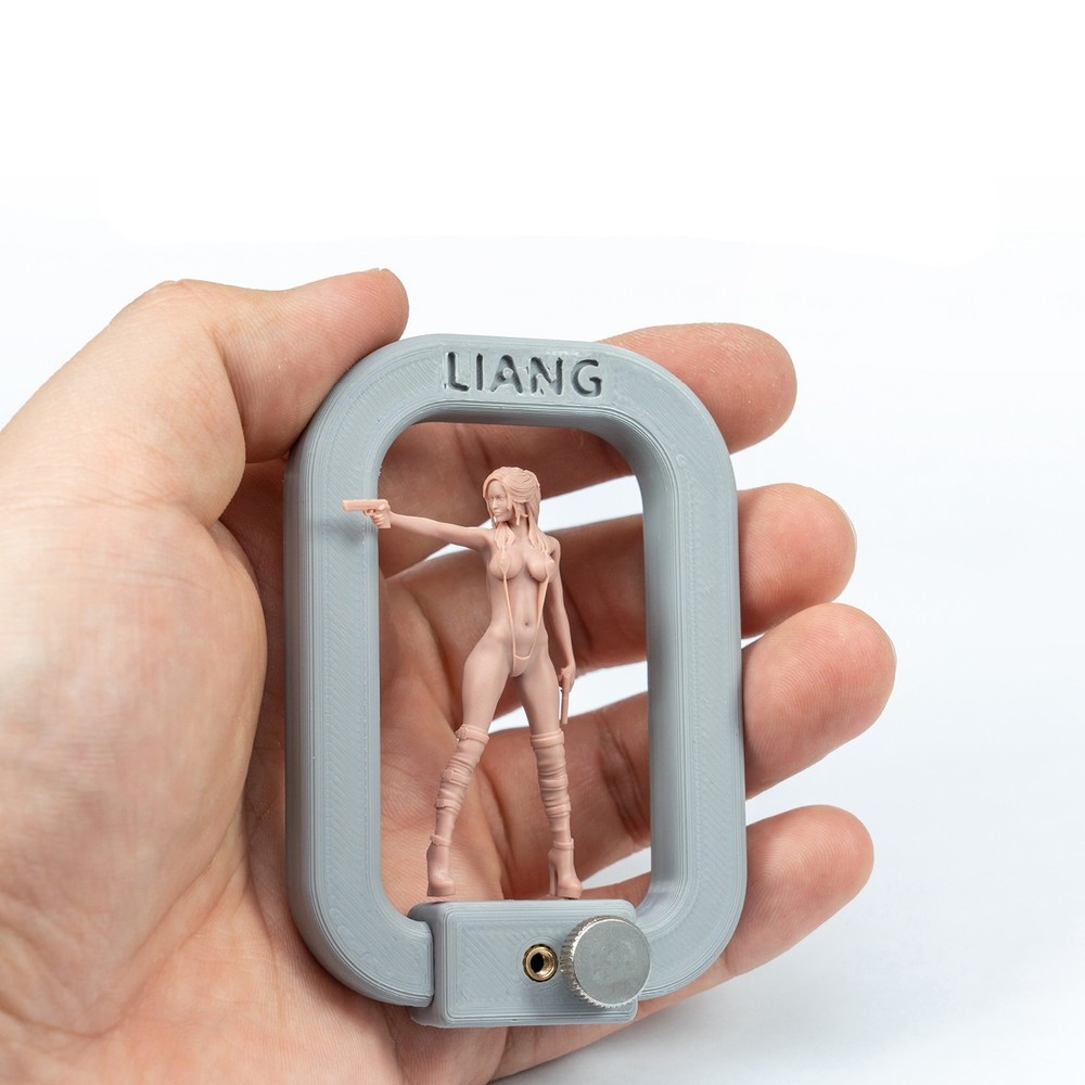 Standard/Plus Optional 360° Rotating Model Work Holder Paint Handle Tool