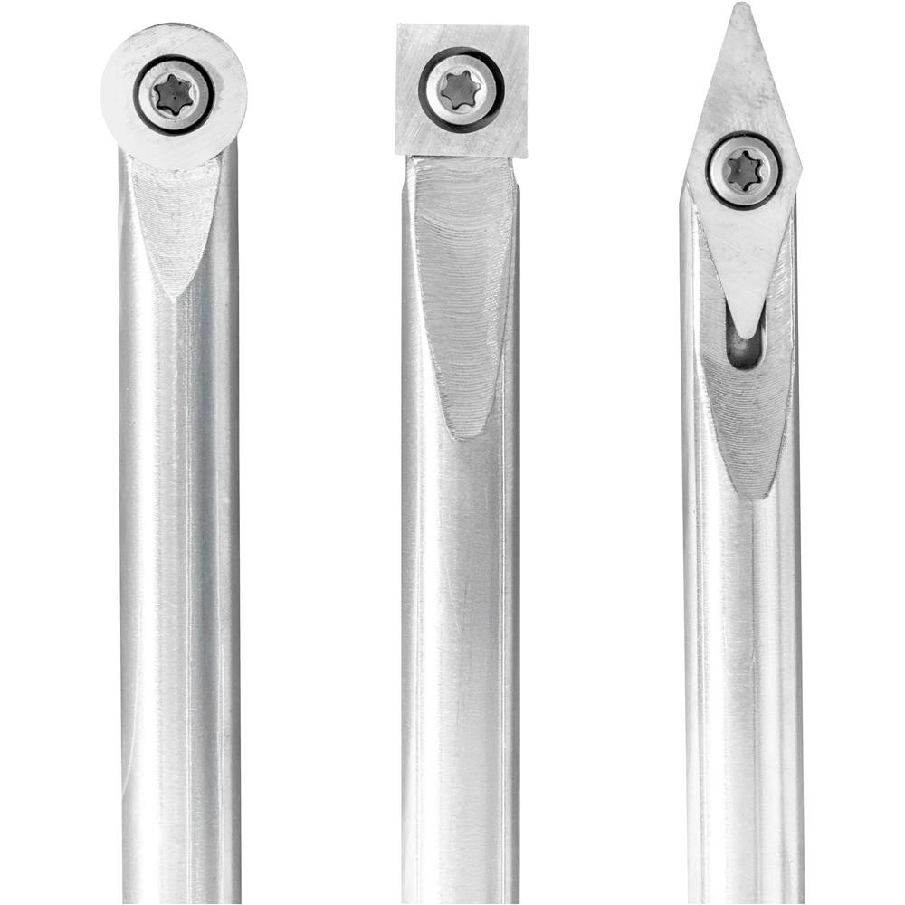 T34363 Pen Turning Tool Set with Carbide Insert, 3-Pc.