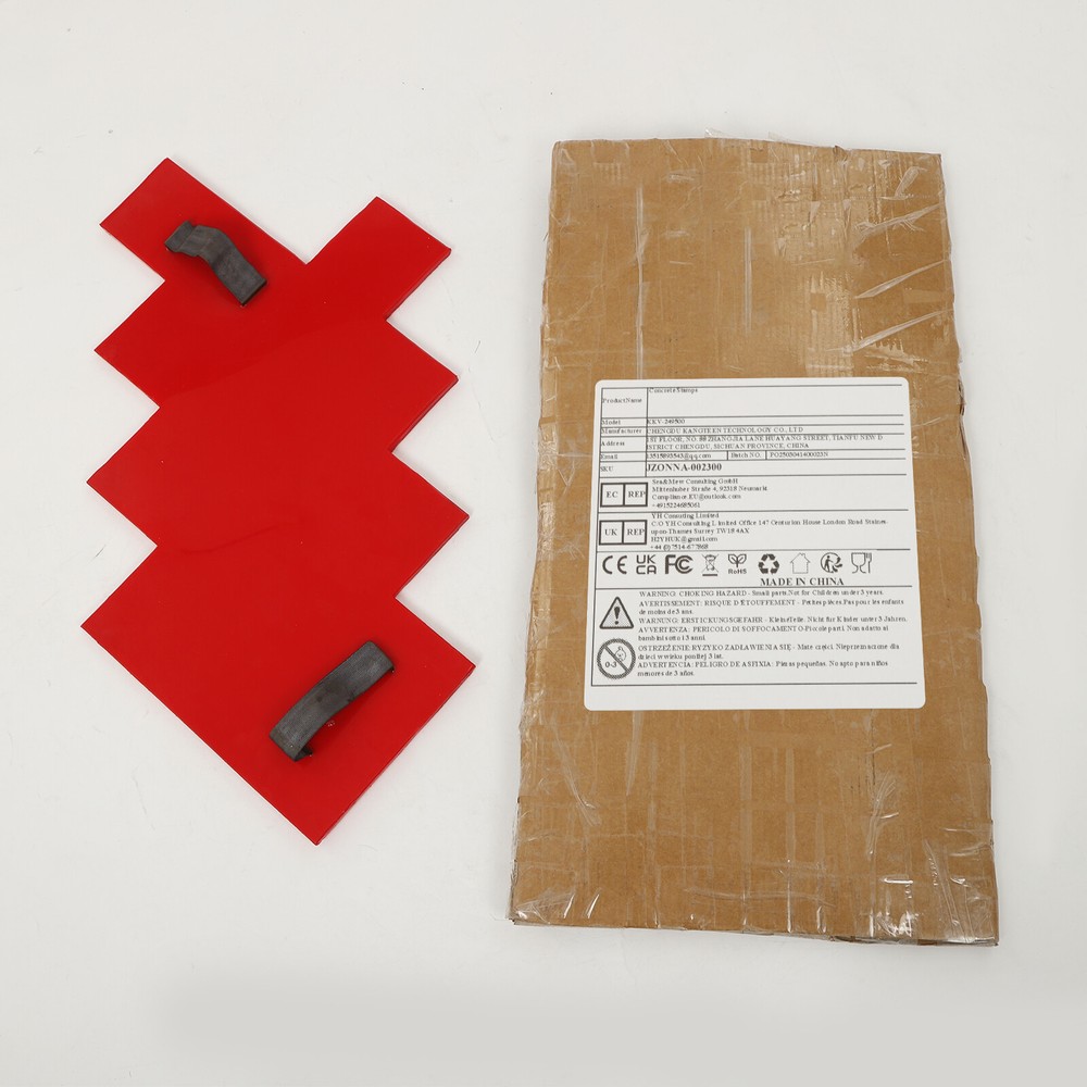 Concrete Seamless Slate Texture Polyurethane Stone Stamp Mat Cement Wall Mold