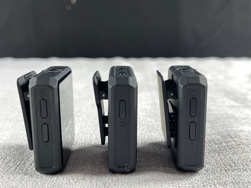 Drimzate Black Wireless Lavalier Microphone System For Camera Android