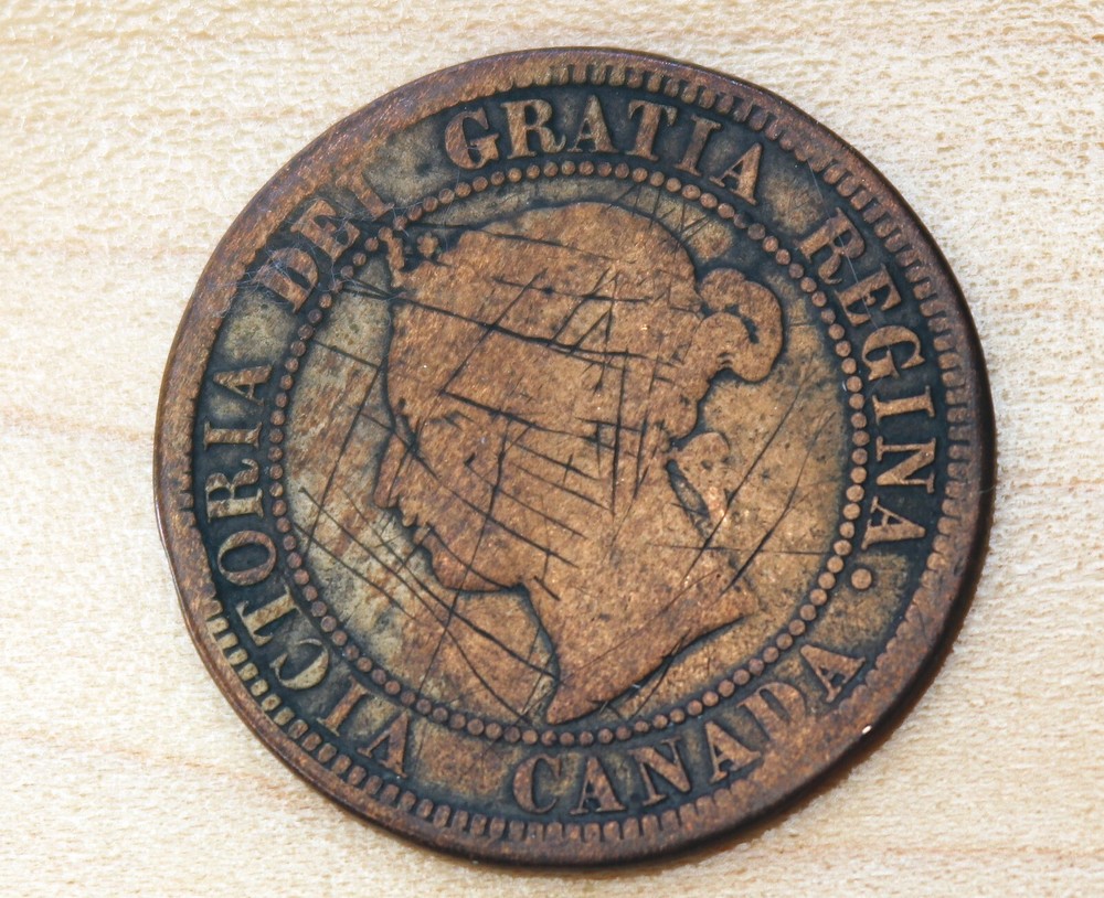 1876-1901 Canada 1 Cent Victoria
