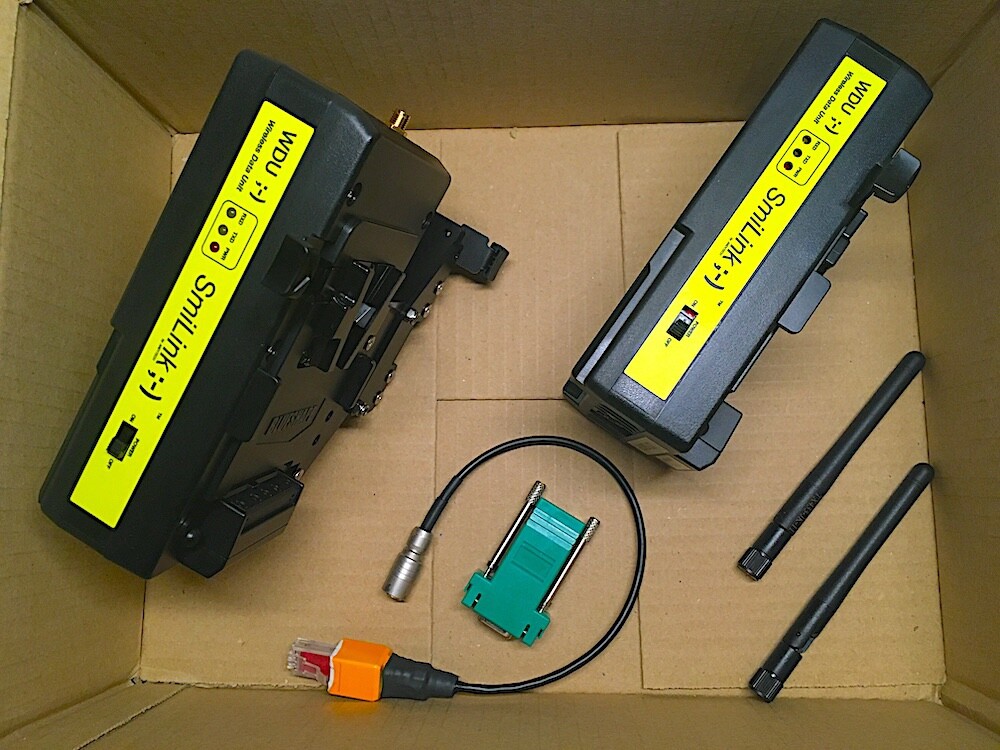 Long range Wireless Data Unit for GRASS VALLEY broadcast cameras and OCP-NEW!