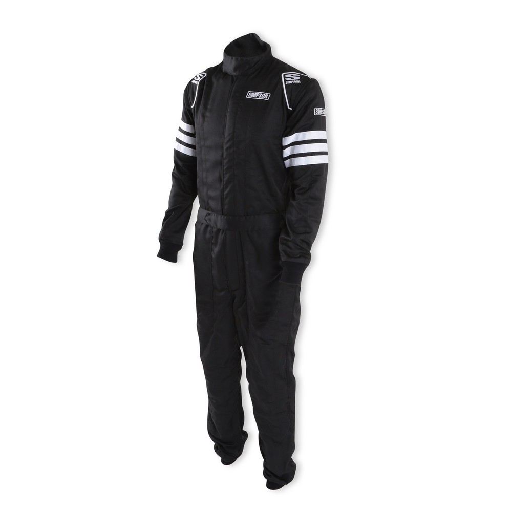 C402311 CLASSIC SFI 5 SUIT BLACK - LG