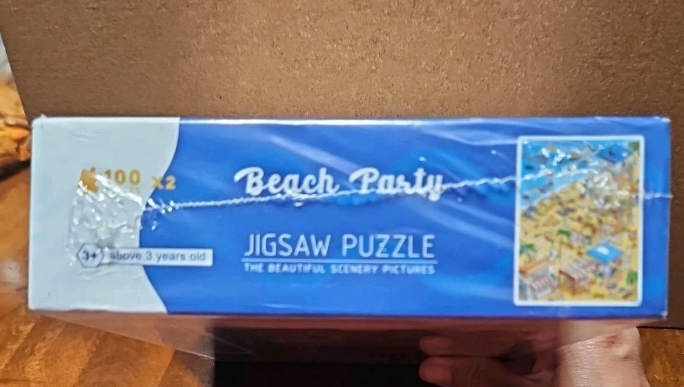 Spot the Difference Puzzle Beach Party 100 X 2