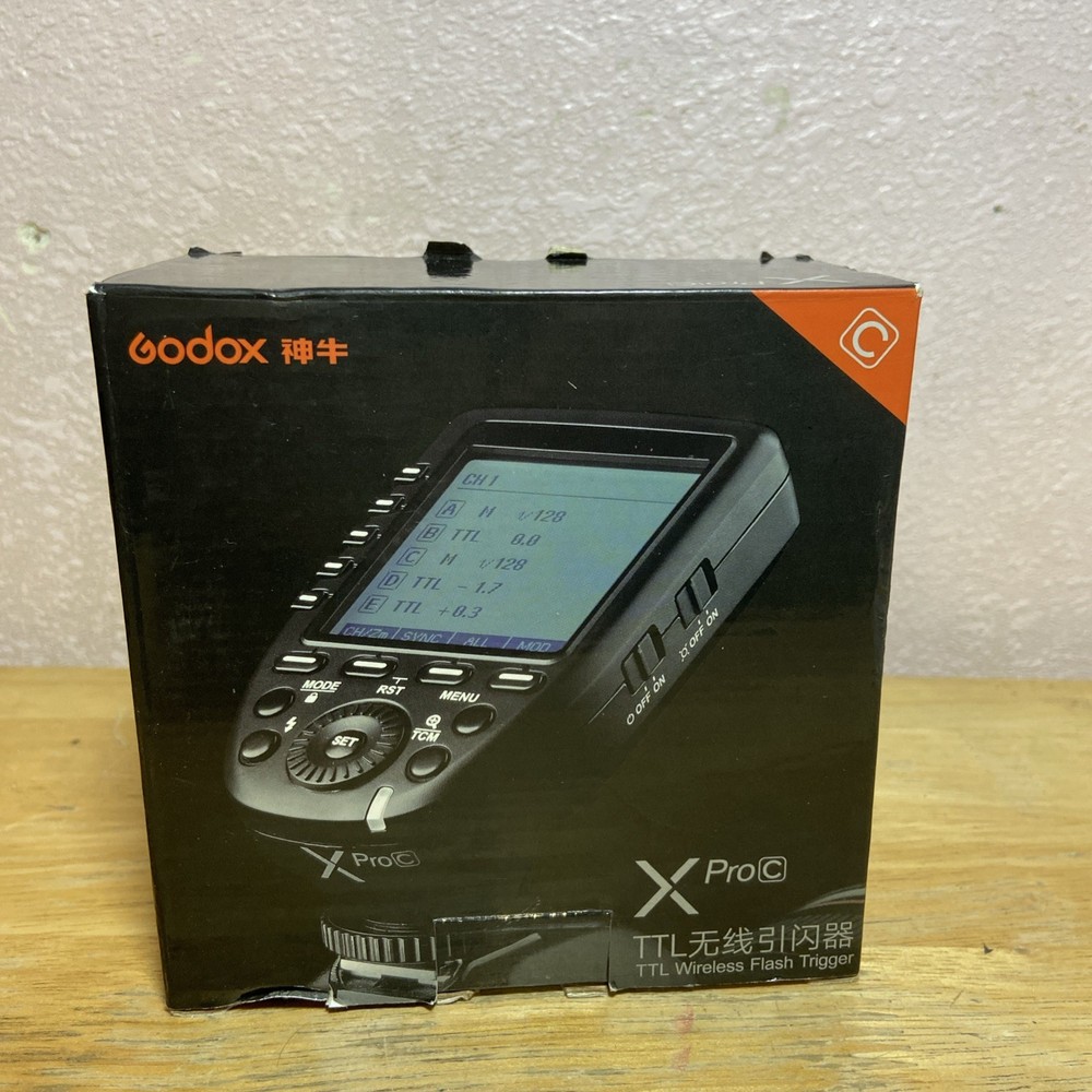 Godox XProC TTL Wireless Flash Trigger for Canon Cameras