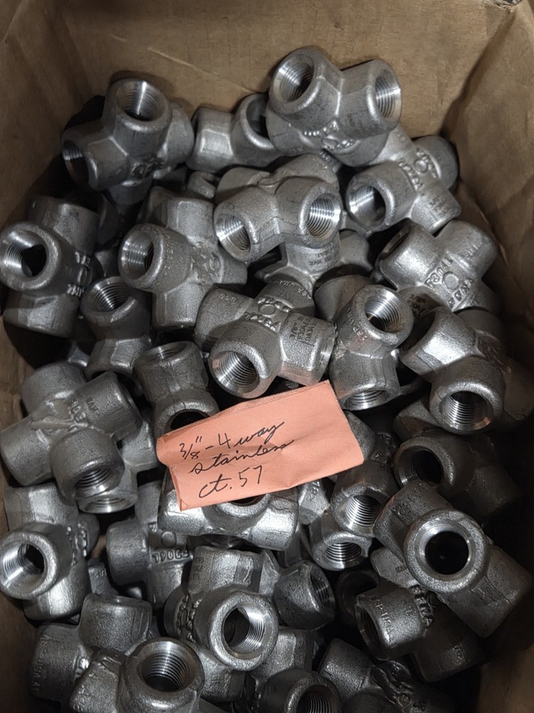 3/8" Stainless 4-way