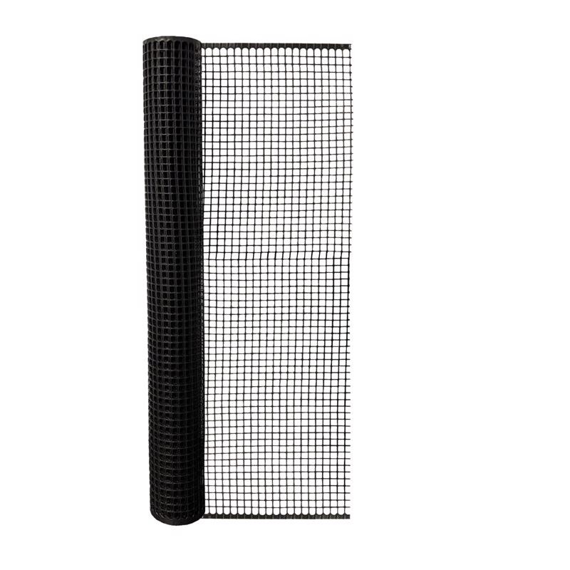 Tenax 62071079 Black Polypropylene Hardware Net 3 x 15 ft. Roll